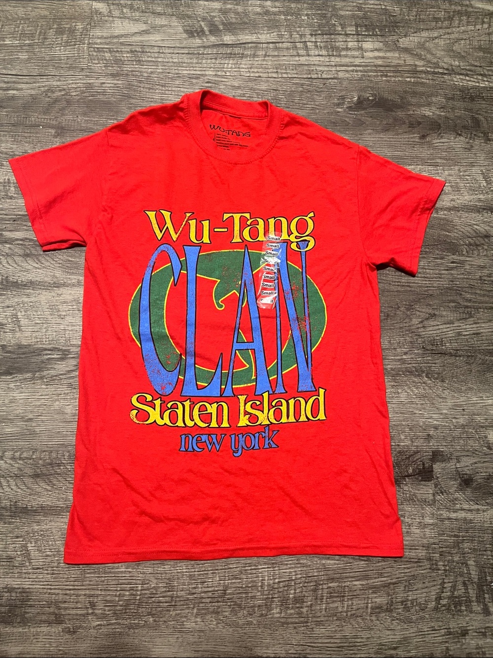 Wu-Tang Clan Staten Island Red Graphic Tee